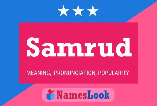 Постер имени Samrud