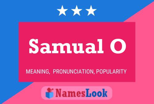 Постер имени Samual O