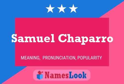 Постер имени Samuel Chaparro