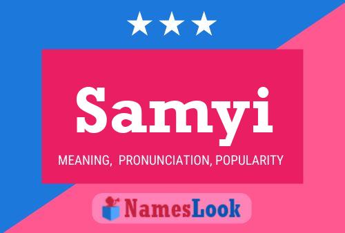 Постер имени Samyi