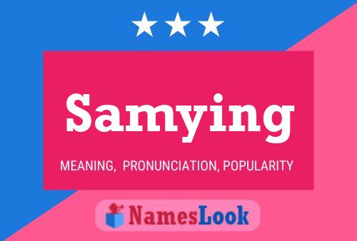 Постер имени Samying