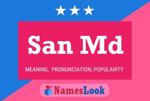 Постер имени San Md