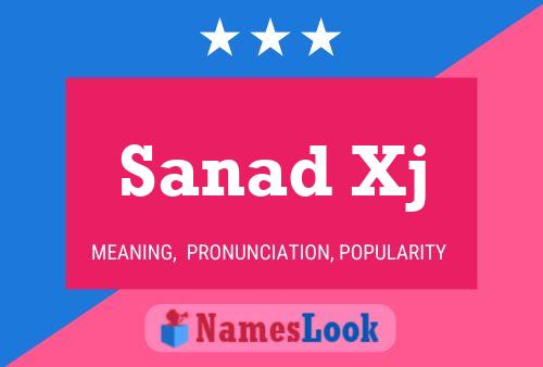 Постер имени Sanad Xj