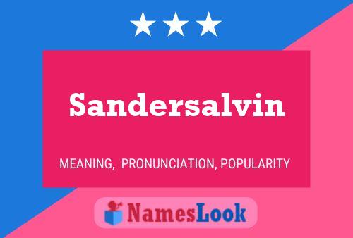 Постер имени Sandersalvin