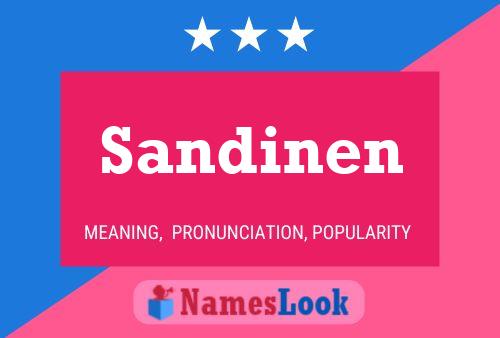 Постер имени Sandinen