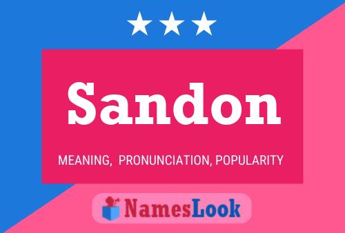 Постер имени Sandon