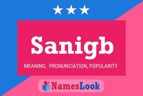 Постер имени Sanigb