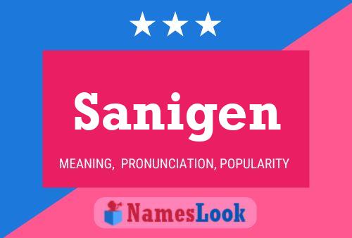 Постер имени Sanigen