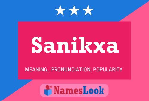 Постер имени Sanikxa