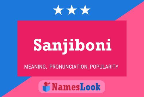 Постер имени Sanjiboni