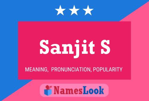 Постер имени Sanjit S