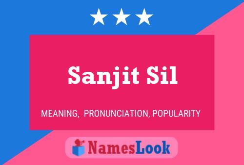 Постер имени Sanjit Sil