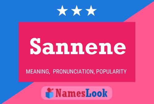 Постер имени Sannene