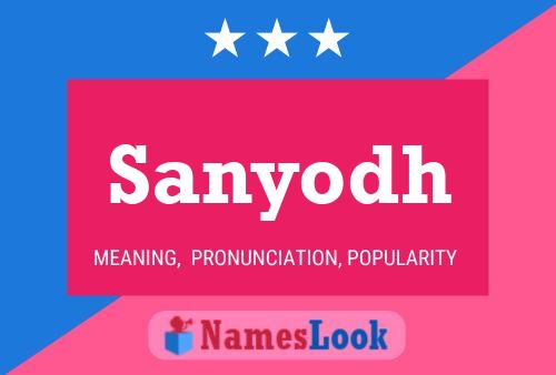 Постер имени Sanyodh