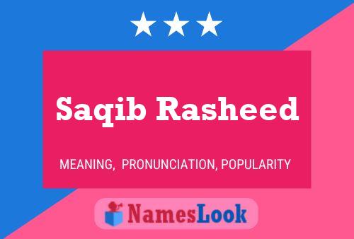 Постер имени Saqib Rasheed