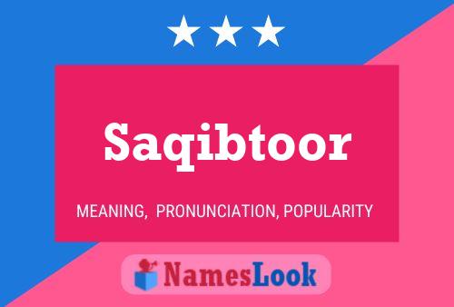 Постер имени Saqibtoor