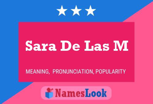 Постер имени Sara De Las M