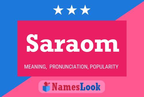 Постер имени Saraom