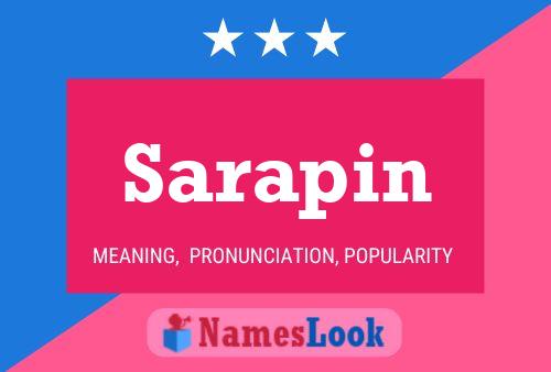 Постер имени Sarapin