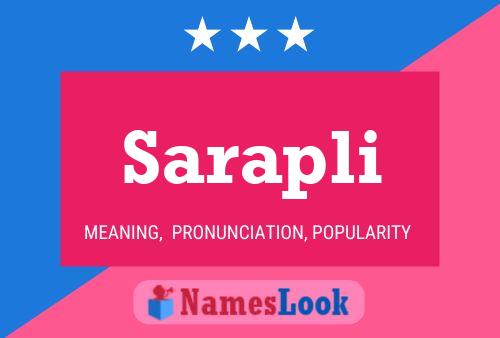 Постер имени Sarapli