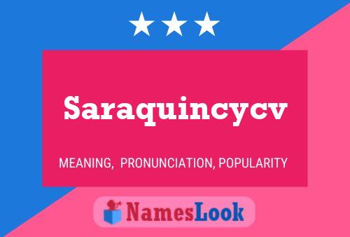 Постер имени Saraquincycv