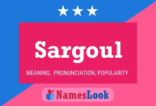 Постер имени Sargoul