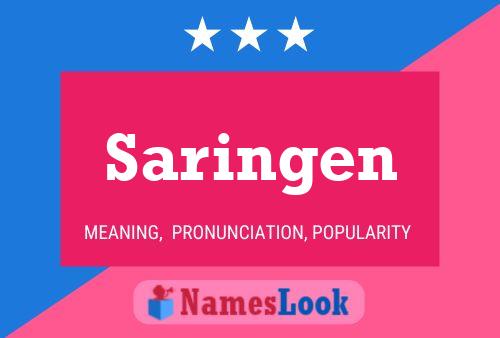 Постер имени Saringen