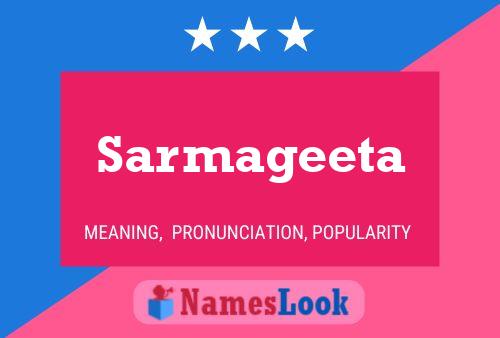 Постер имени Sarmageeta