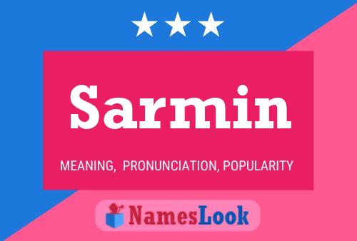 Постер имени Sarmin