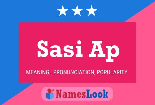 Постер имени Sasi Ap