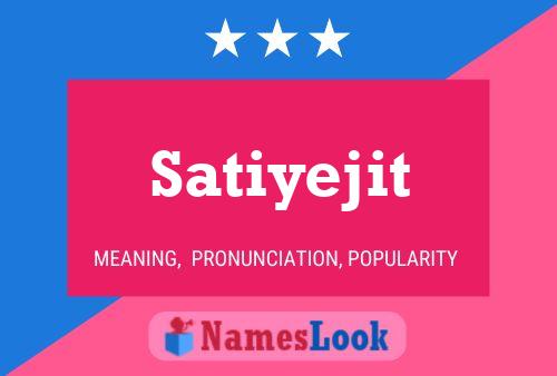 Постер имени Satiyejit