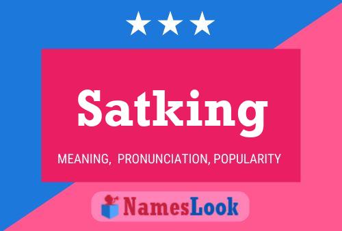 Постер имени Satking