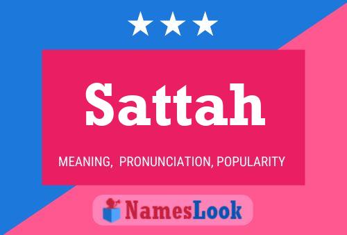 Постер имени Sattah