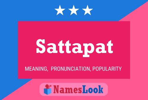 Постер имени Sattapat