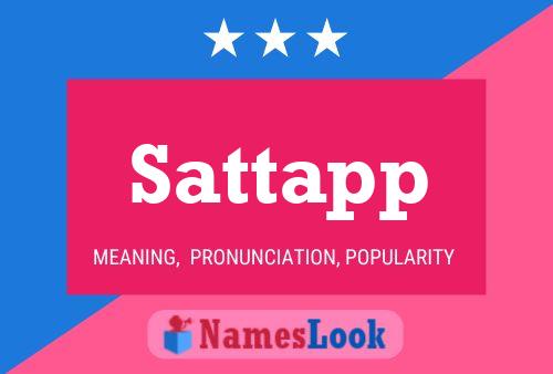 Постер имени Sattapp