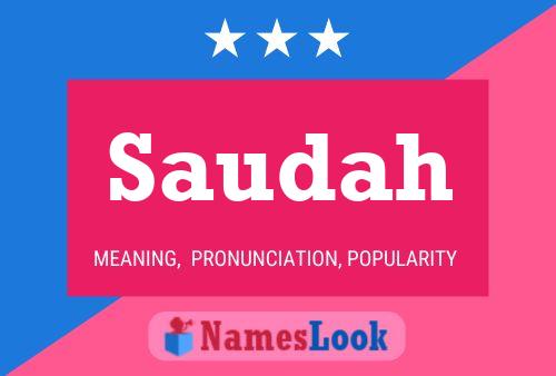 Постер имени Saudah