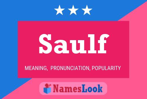 Постер имени Saulf