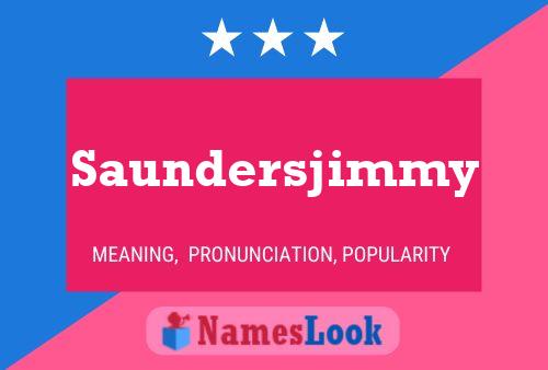 Постер имени Saundersjimmy