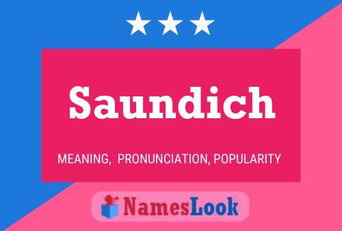 Постер имени Saundich