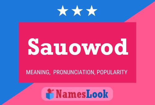 Постер имени Sauowod