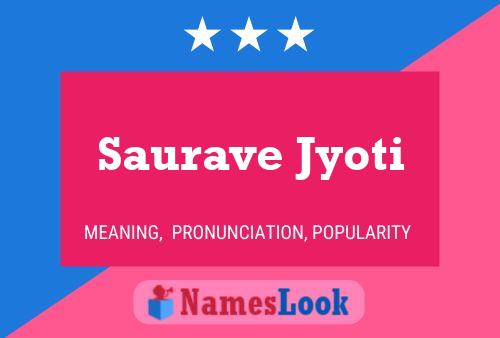 Постер имени Saurave Jyoti