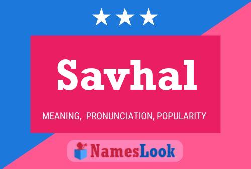 Постер имени Savhal