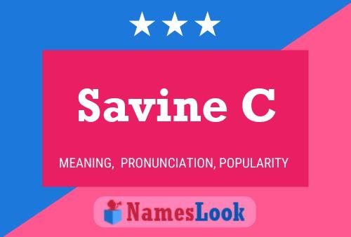 Постер имени Savine C