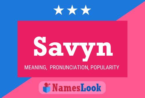 Постер имени Savyn