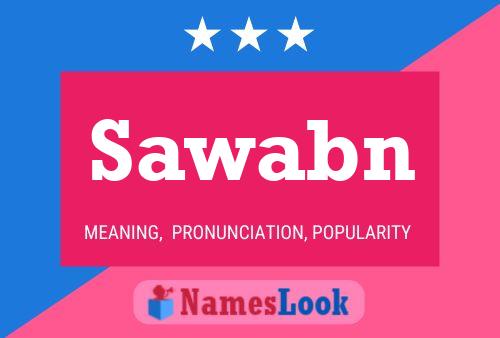 Постер имени Sawabn