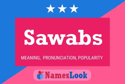 Постер имени Sawabs