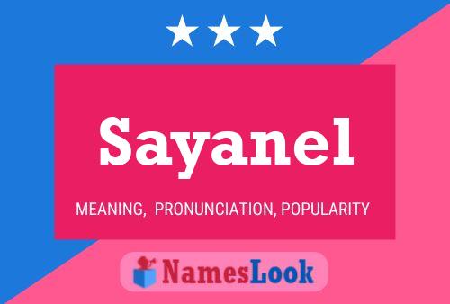 Постер имени Sayanel