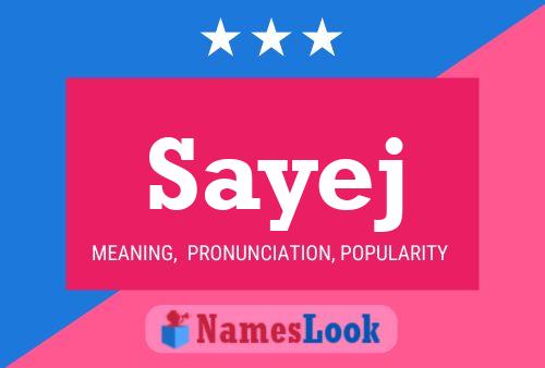 Постер имени Sayej