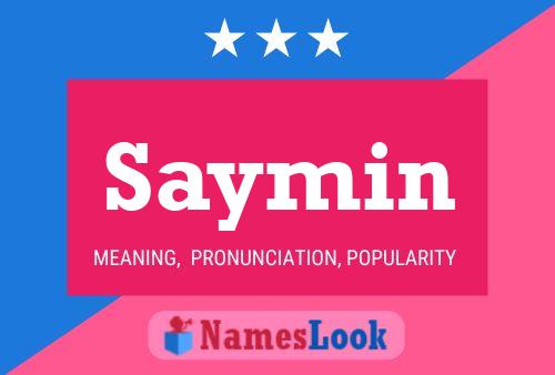 Постер имени Saymin