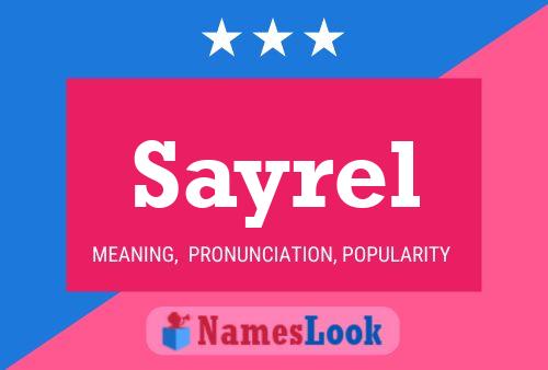 Постер имени Sayrel